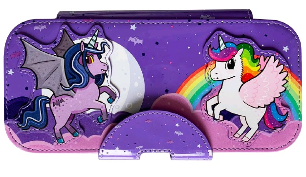 Unicorn Friends Travel Play Case Switch Lite