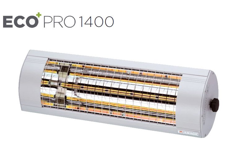Solamagic -1400 ECO+ PRO Heater Without Switch Titanium