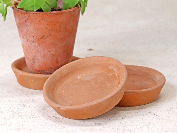 Terracotta Saucer - 9CM Small