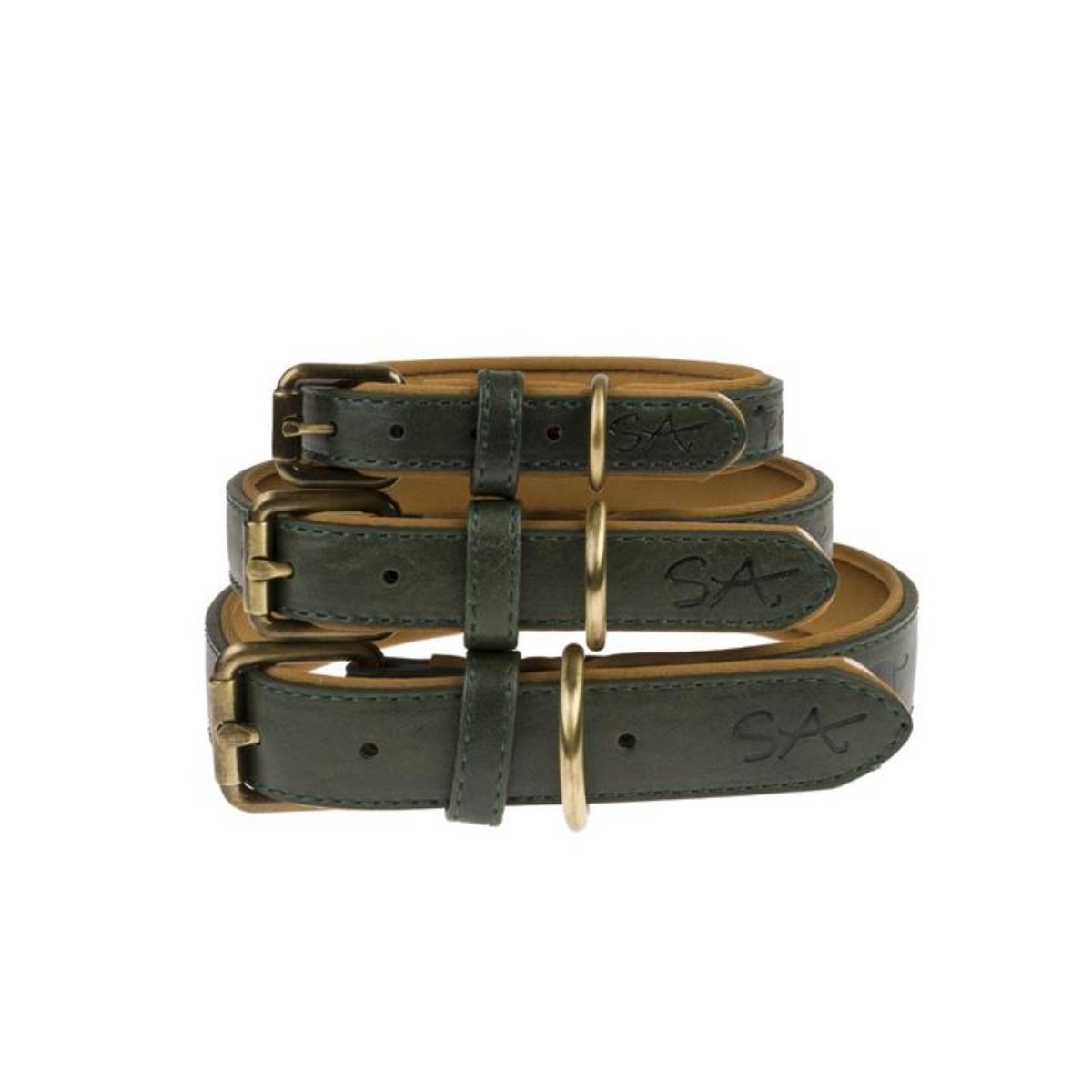 Sophie Allport | Forest Green Dog Collar Medium