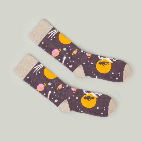 Spaceman Socks