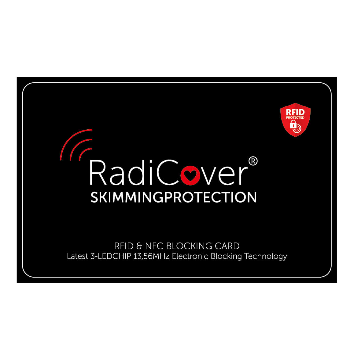 RadiCover - Radiationprotection Skim-Block Card