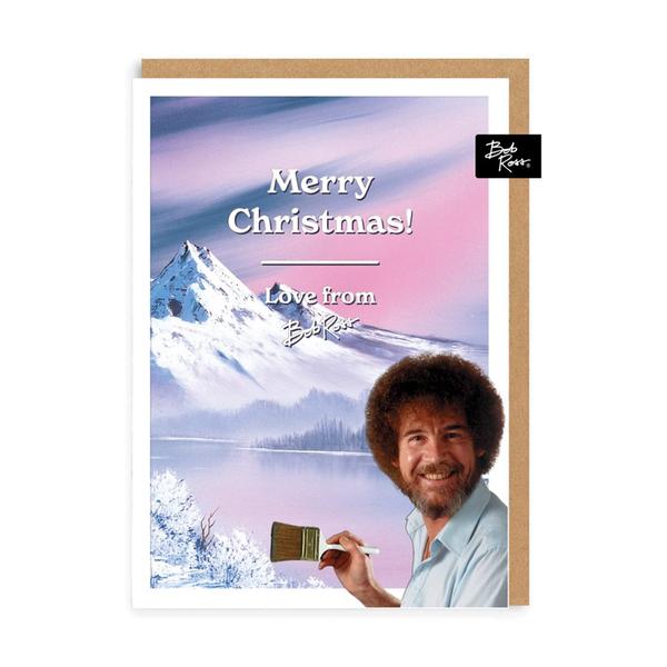 Winter Lake Merry Christmas Card