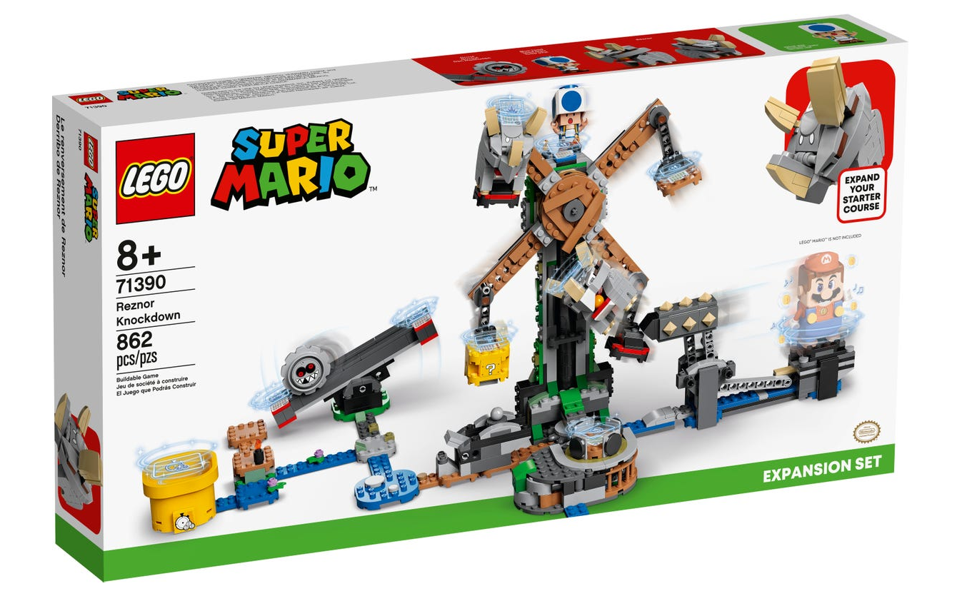 LEGO Super Mario - Reznor overturning expansion set (71390)