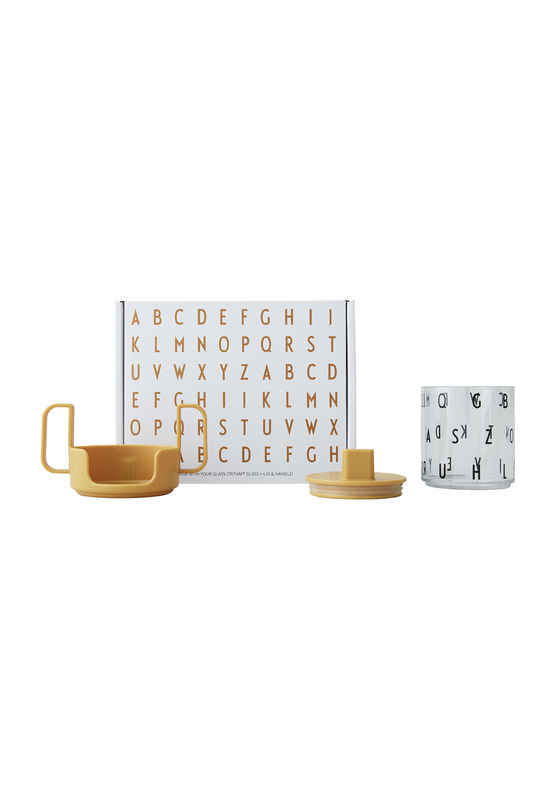 Design Letters - Grow With Your Cup Tritan Prepacked Gift Box - Mustard (20103008MUSTARD)