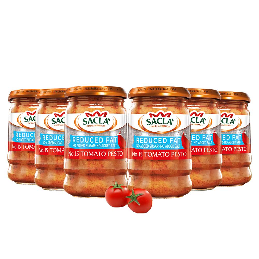 Reduced Fat Tomato Pesto Parcel