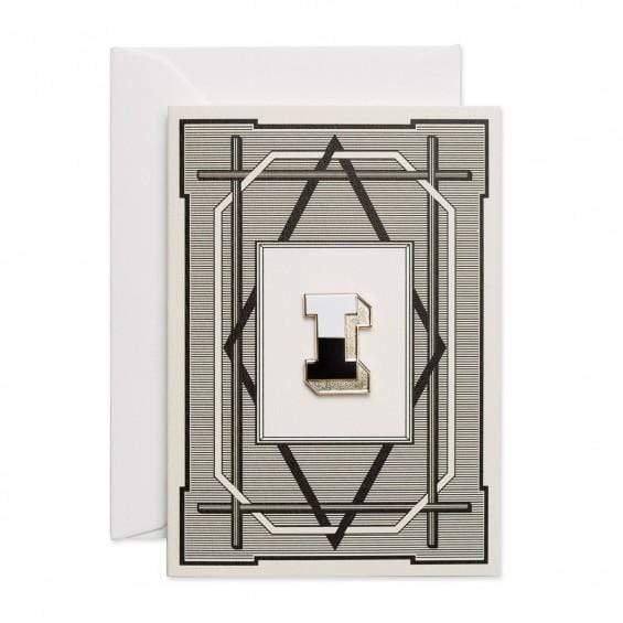 Alphabet Pin & Greeting Card