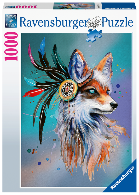 Ravensburger - Puzzle 1000 - Spirit Fox (10216725)