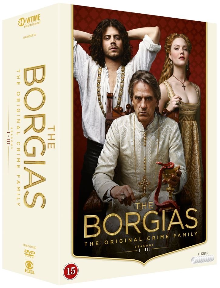 The Borgias: Complete Box - Season 1-3 (11 disc) - DVD
