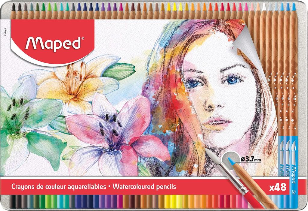 Maped - Artists - Watercolor Pencils (48 pcs) (832448)