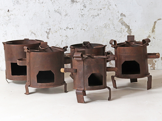 Traditional Sigdi Stove Brown
