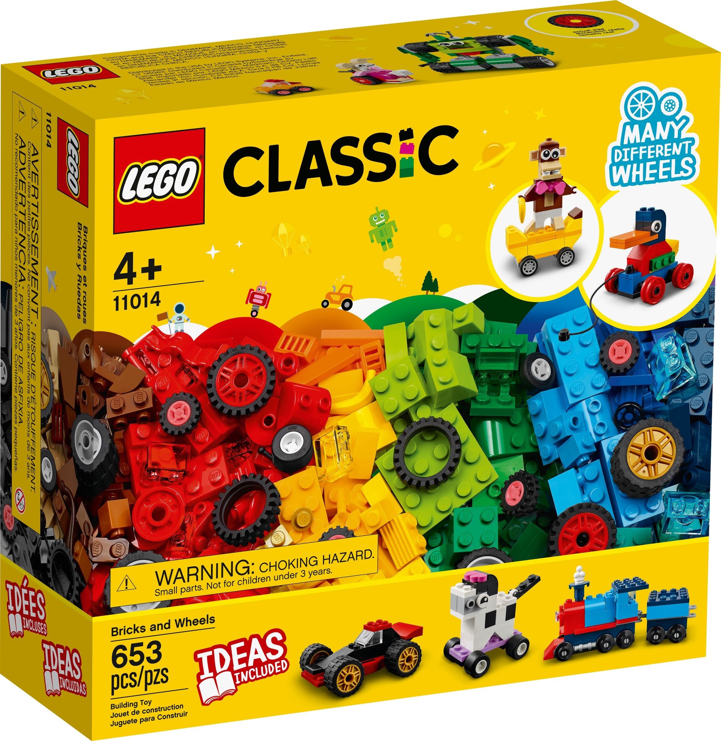 LEGO Classic - Bricks and Wheels (11014)