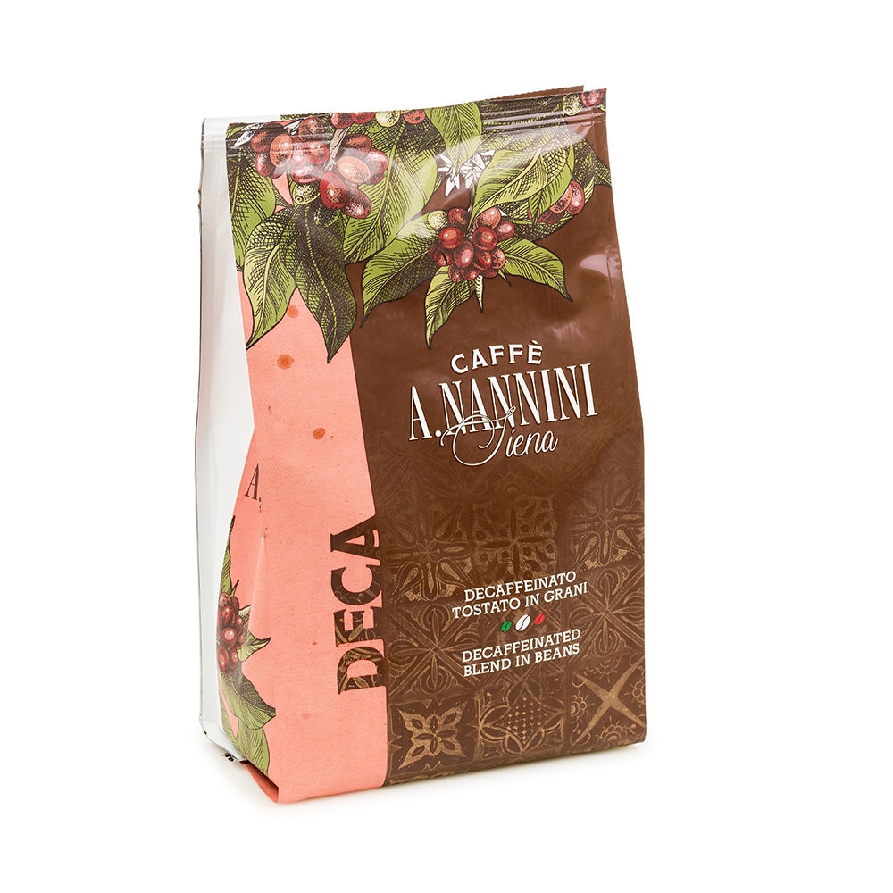 Decaffinated Coffee Beans 500g by Nannini