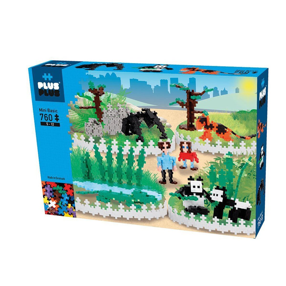 Plus Plus - Mini Basic - Zoo part 2, 760 pc (3763)