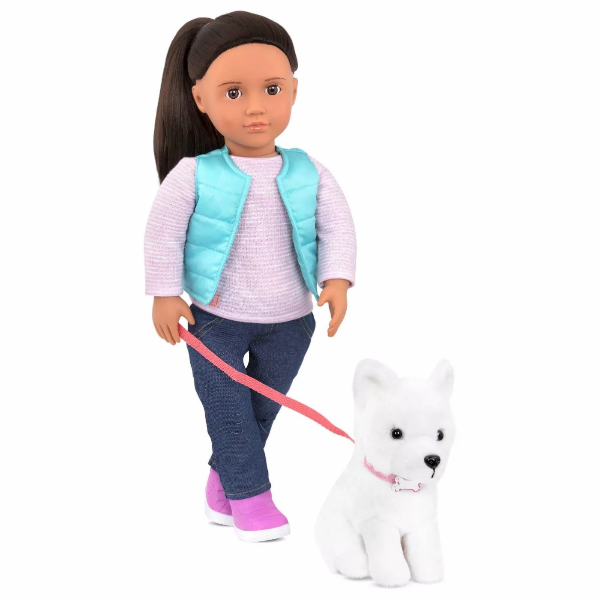 Our Generation - Cassie Doll and Pet Samoyed (731243)