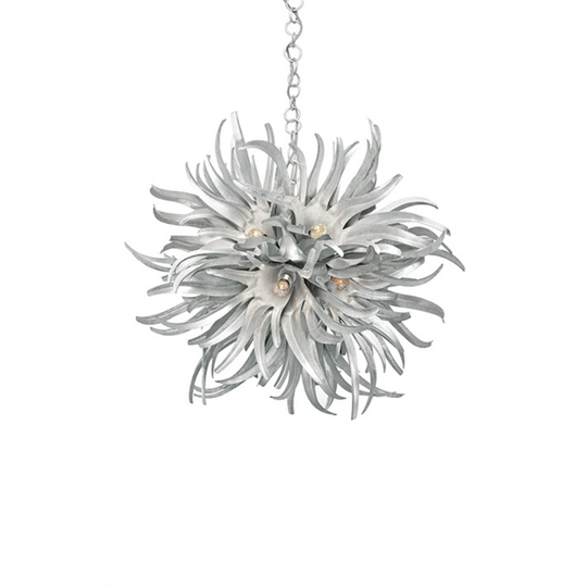 Porta Romana I Urchin Chandelier I Body Silver