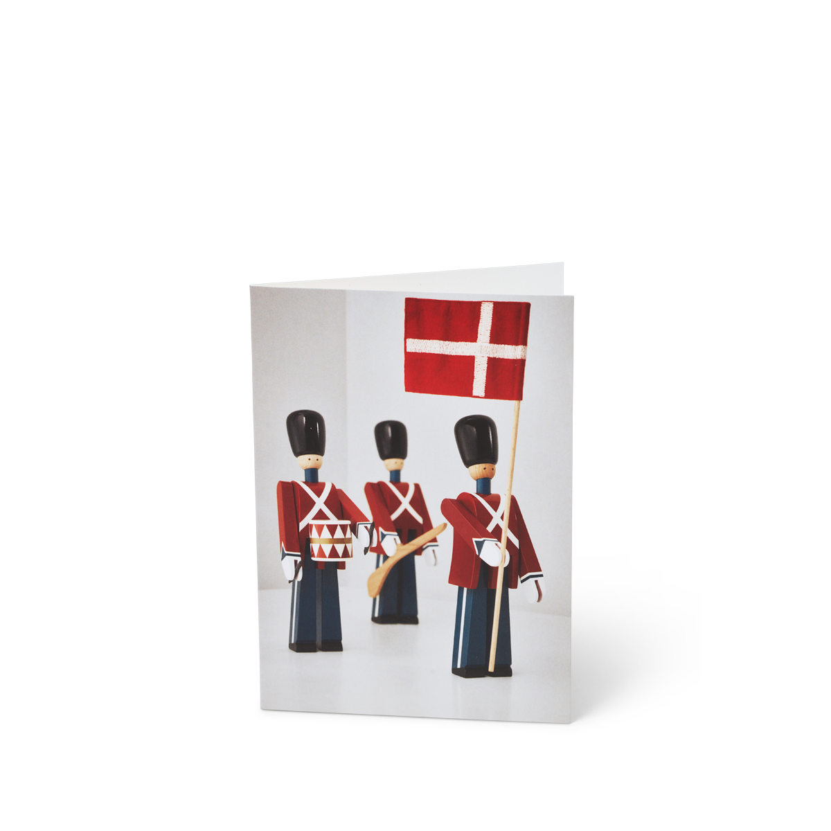 Kay Bojesen - 3 x Card A6 3 Different - Red/Bue/White