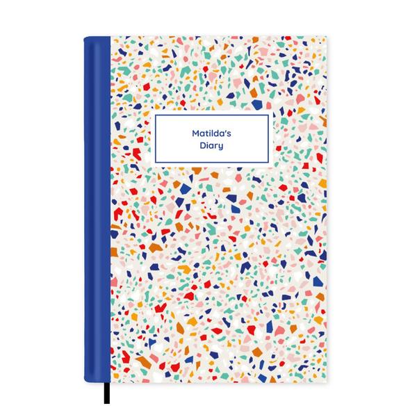 Terrazzo Personalised Notebook A5