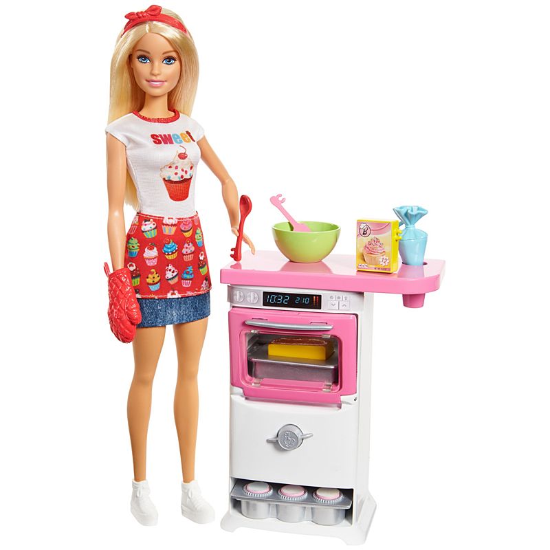 Barbie - Bakery Chef Doll and Playset (FHP57)