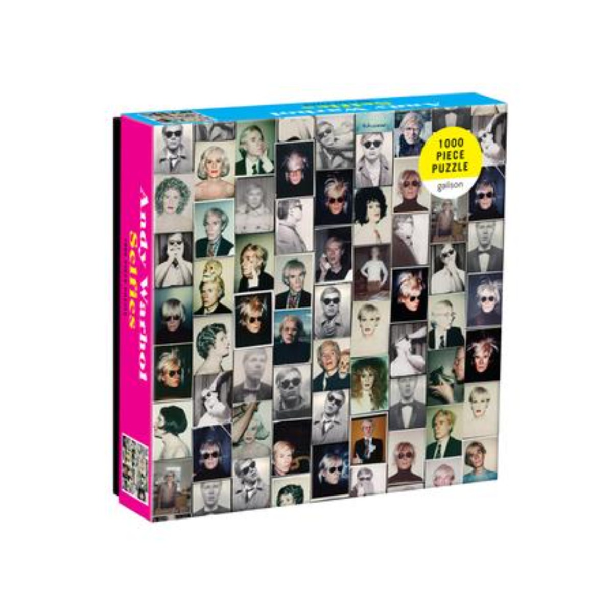 Andy Warhol I Selfies 1000 Piece Puzzle in a Square Box