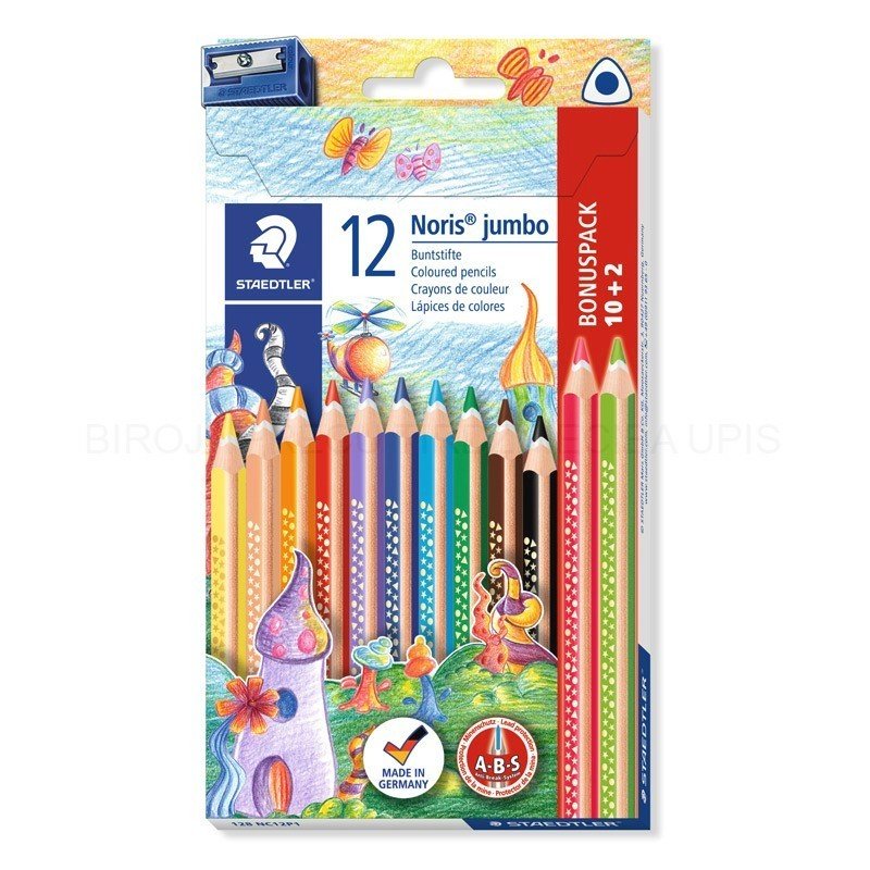Staedtler - Coloured pencil Noris jumb FSC 100% (128 NC12P1)