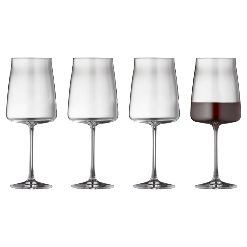 Lyngby Glas - Eco Crystal - Zero Red wine glass 54 cl - 4 stk