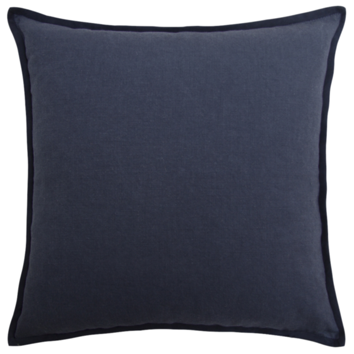 de Le Cuona | Artist Canvas Cushion With Suede Trim Night