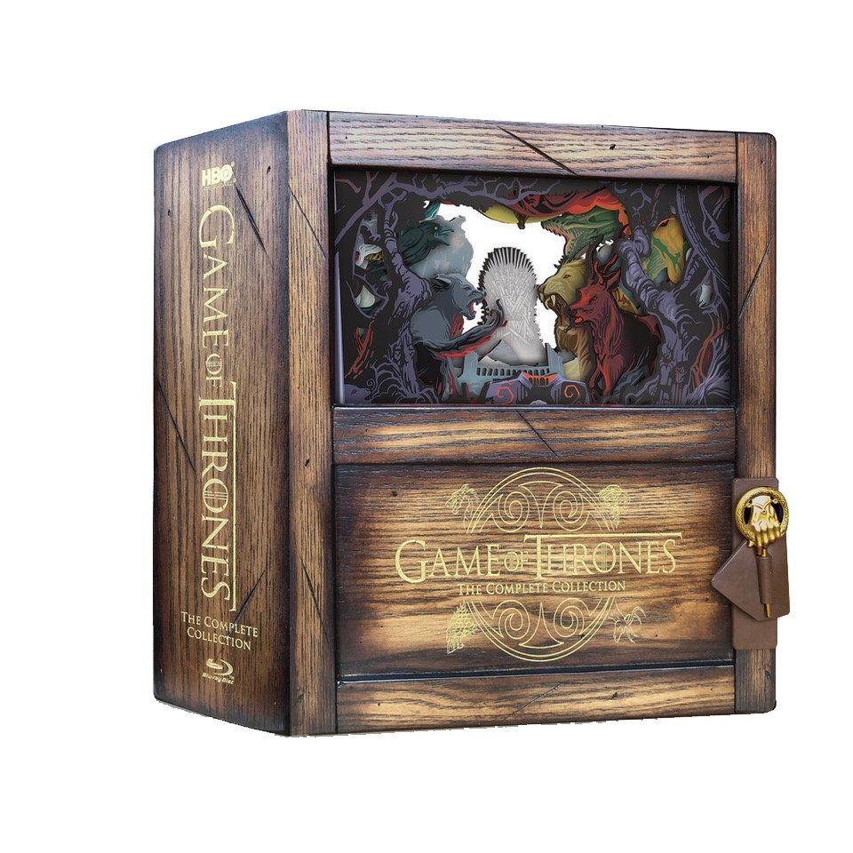 Game Of Thrones S1-S8 (Complete Collection) Limited Edition Boxset - Blu ray