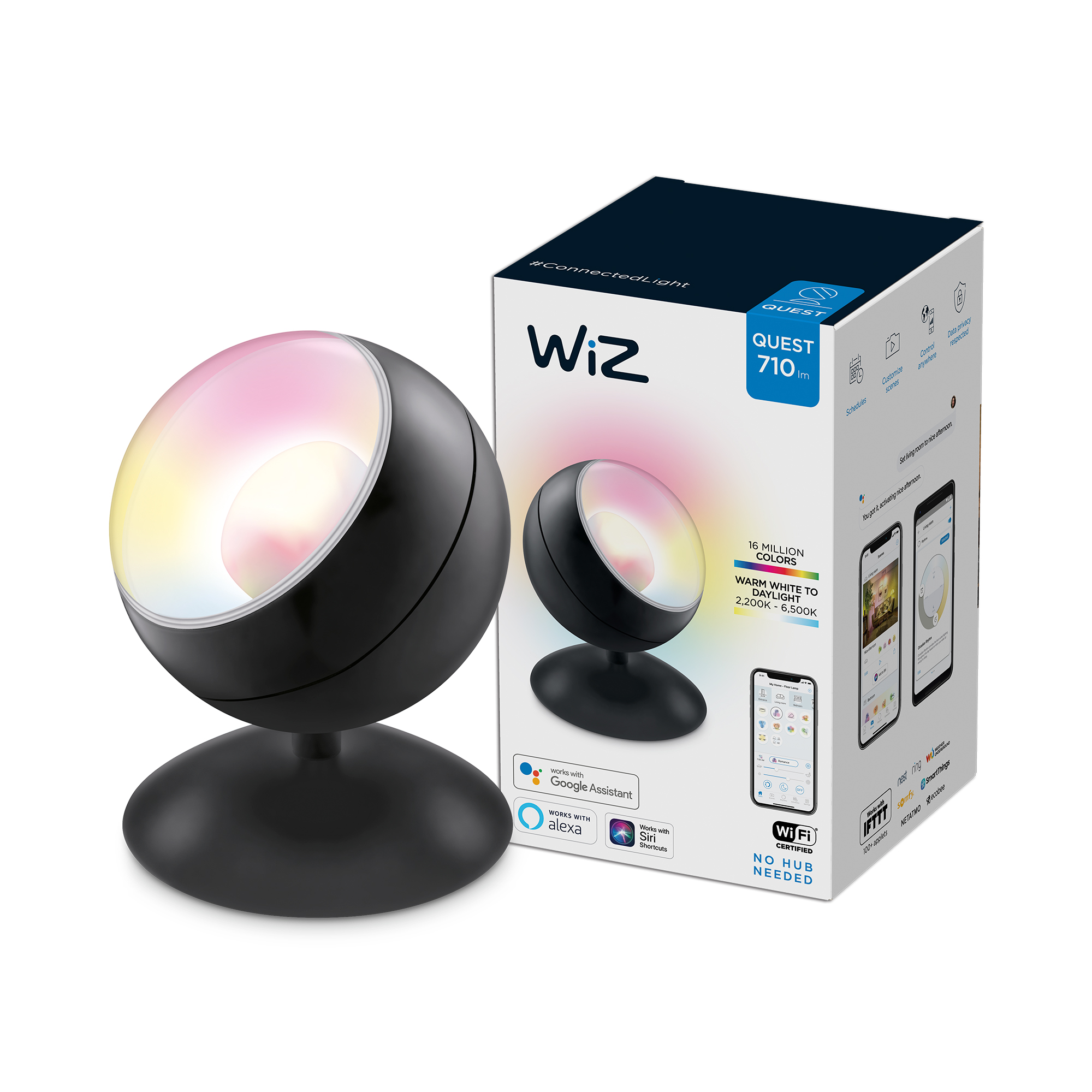 WiZ -Wi-Fi Portable Quest black