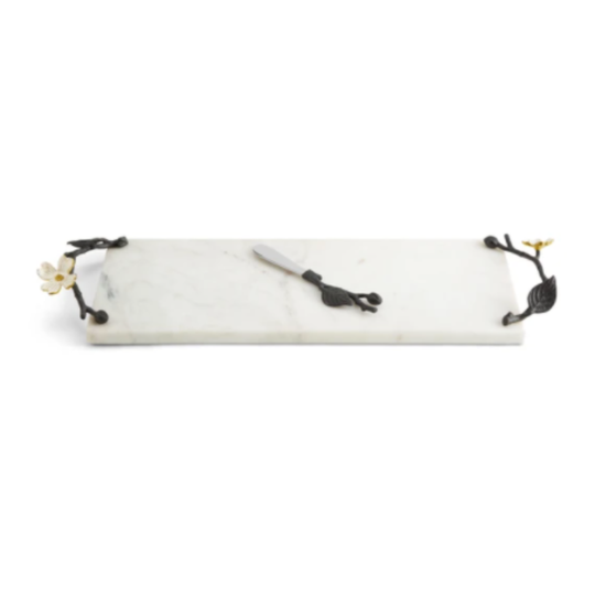 Michael Aram | Dogwood Small Cheese Board w/ Knife