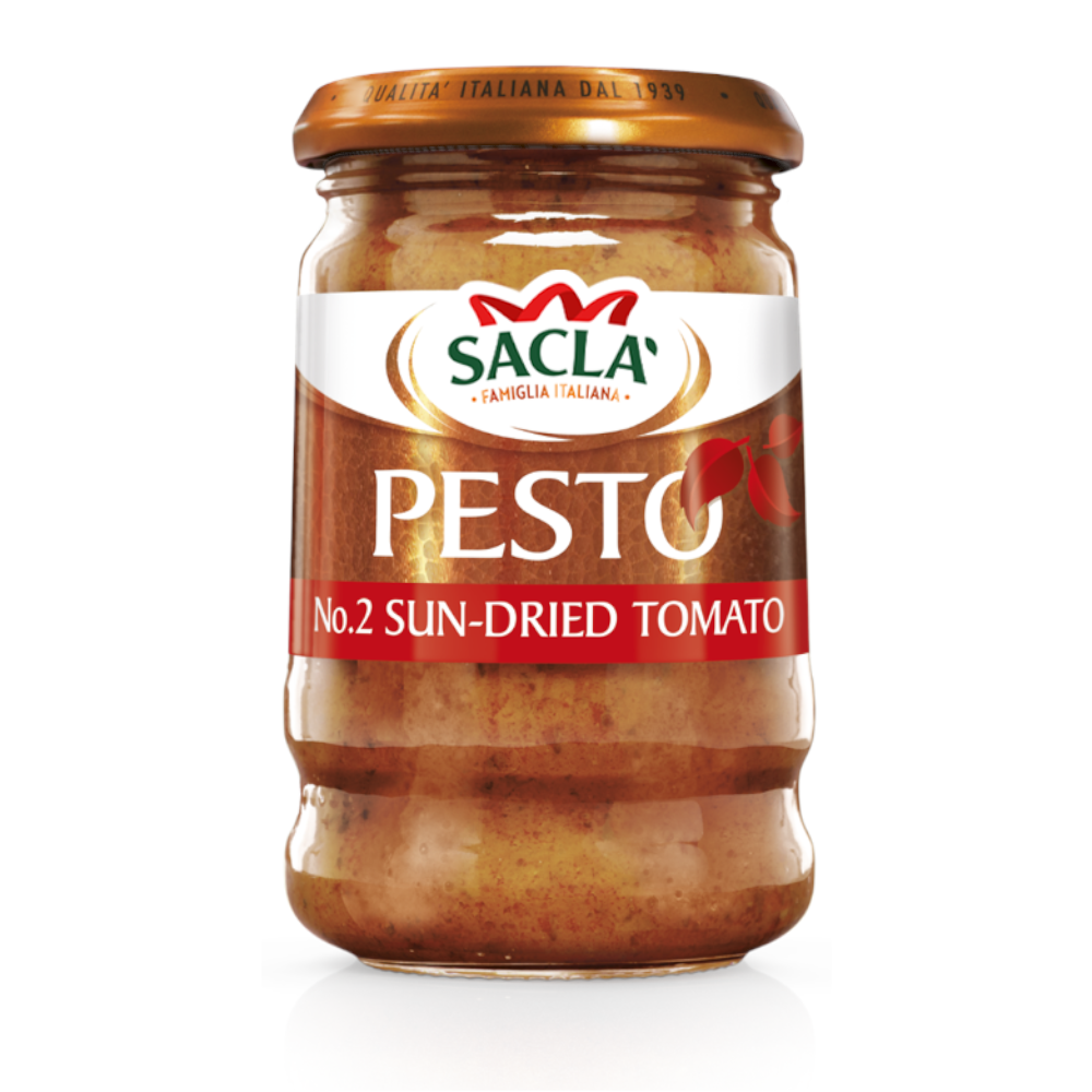 Sacla' Sun-Dried Tomato Pesto 190g