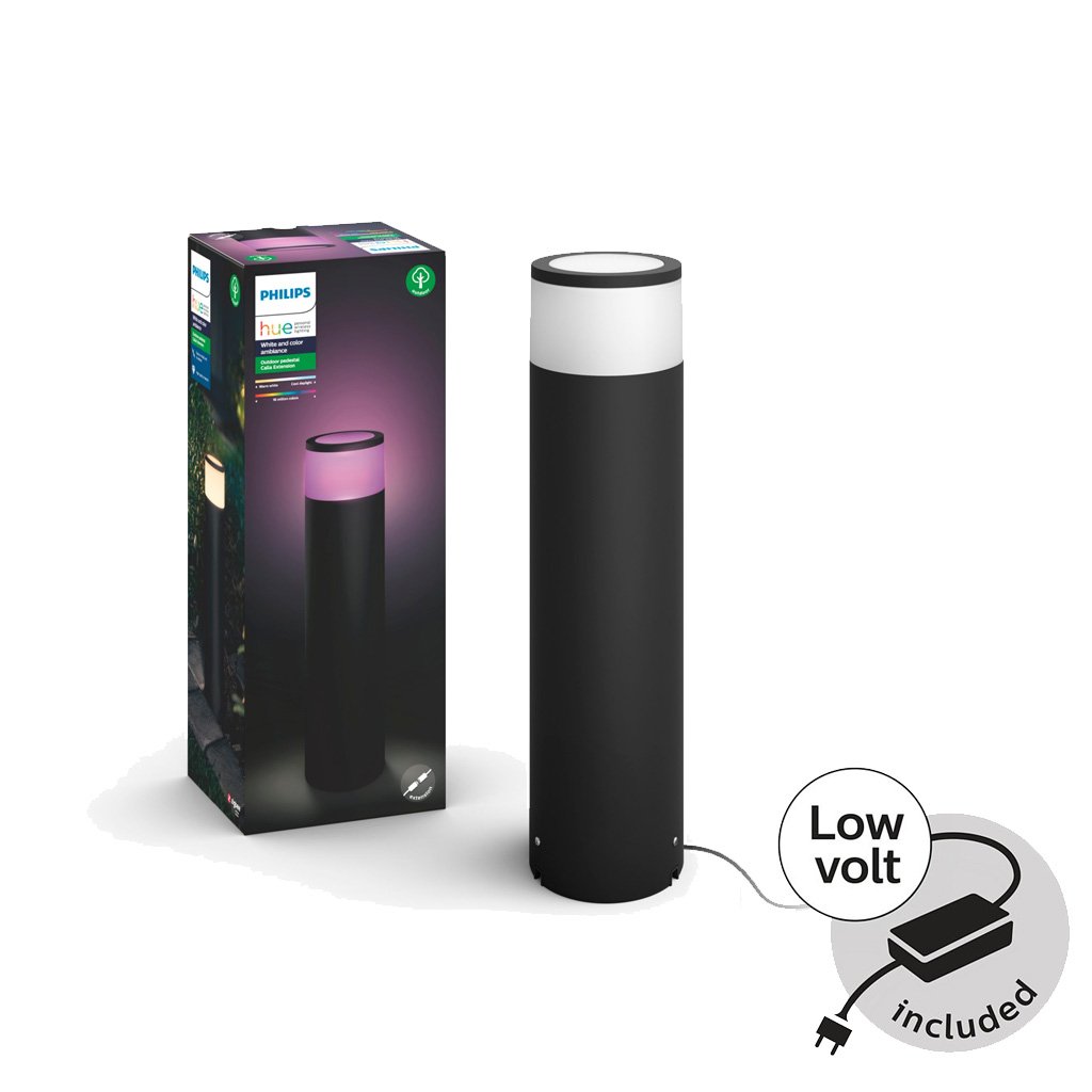 Philips Hue - Calla Large Pedestal Basekit - White & Color Ambiance - Outdoor