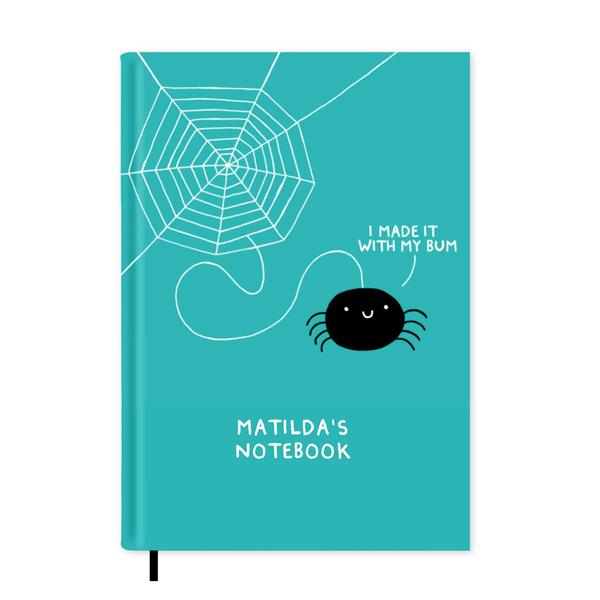I Made It With My Bum Notebook A5 - Personalised