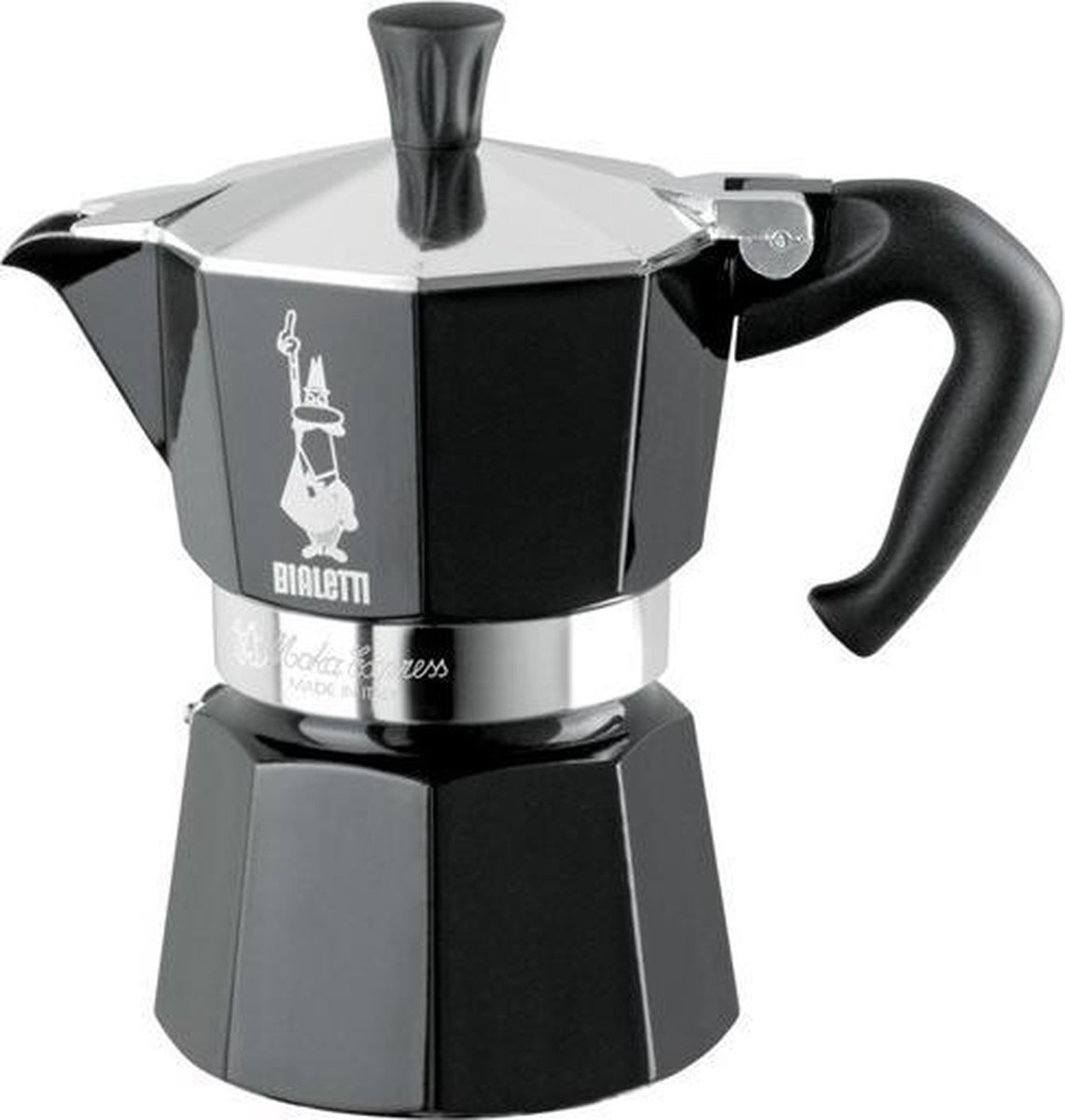 Bialetti - Moka Express - 3 Cups - Black (4952)