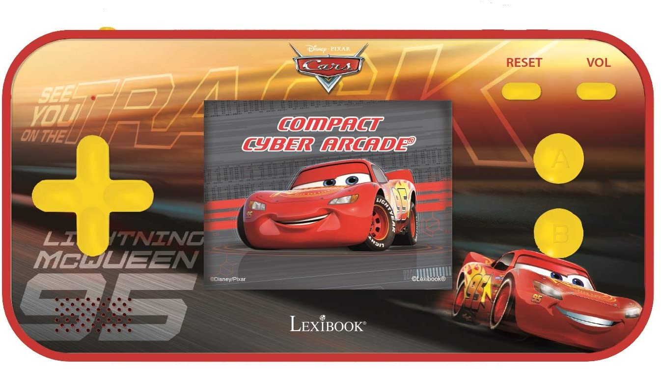 Lexibook - Handheld console Compact Cyber Arcade Disney Cars (JL2367DC)