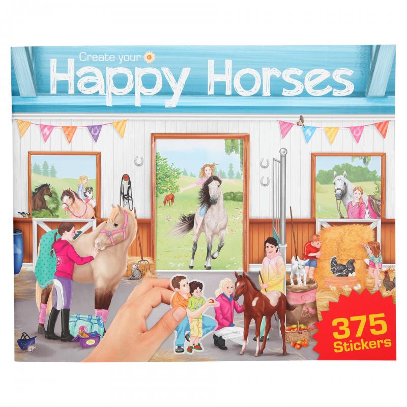 Create your - Happy Horse - Activity Book w/Stickers (0410747)