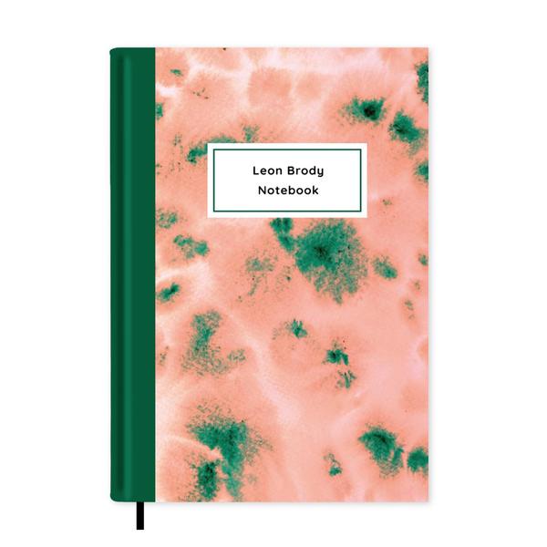 Ink Blotch Personalised Notebook A5