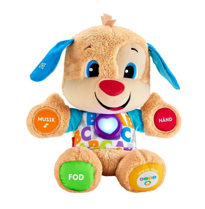 Fisher-Price - Laugh & Learn - Smart hundehvalp (Dansk) (FPM62)