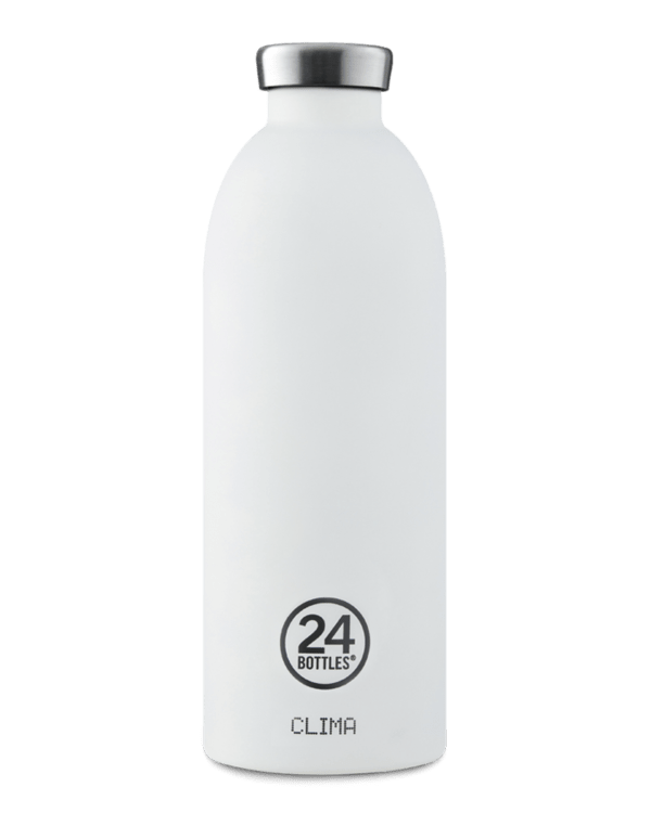 ​24 Bottles - Clima Bottle 0,85 L - Ice White (24B439)