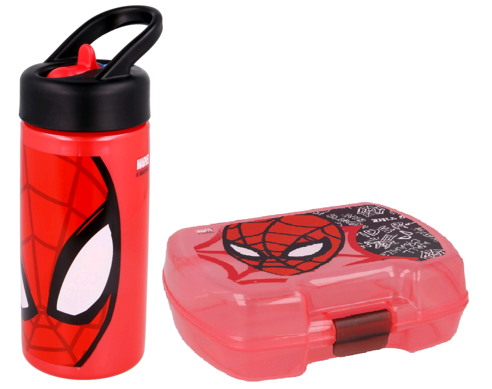Euromic - Spider-Man Lunch Box & Water Bottle