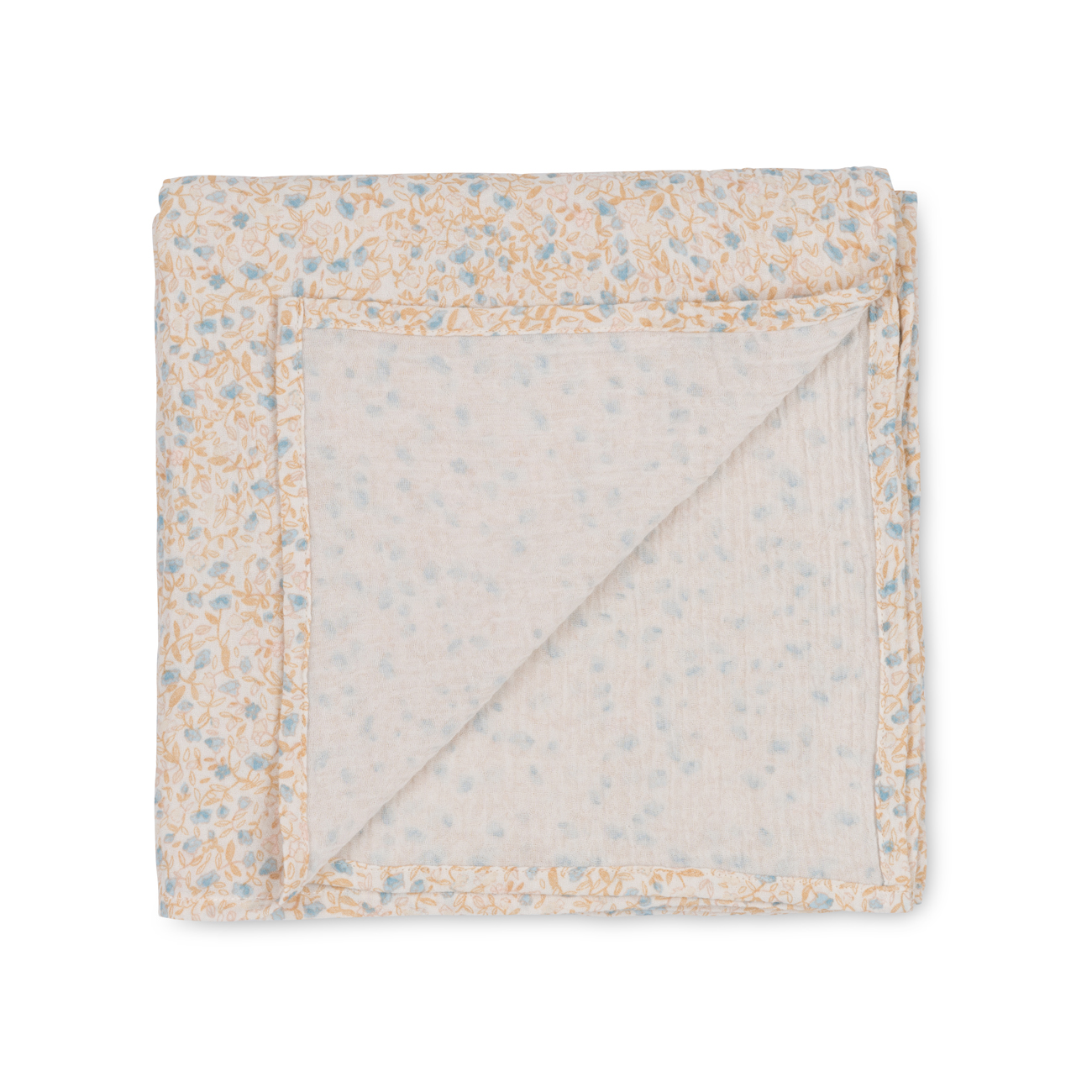 That's Mine - Muslin Swaddle - Mini Flower Blue (MS101)
