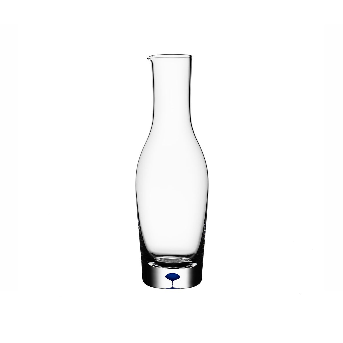 Orrefors Of Sweden I Intermezzo Blue Decanter 112 cl