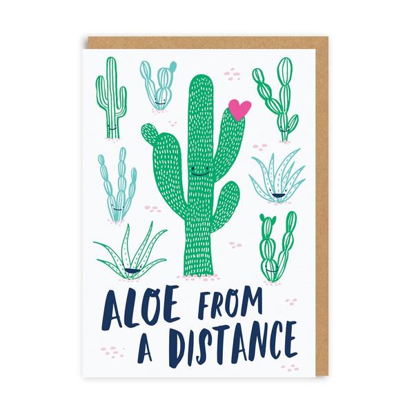 Aloe From A Distance Greeting Card
