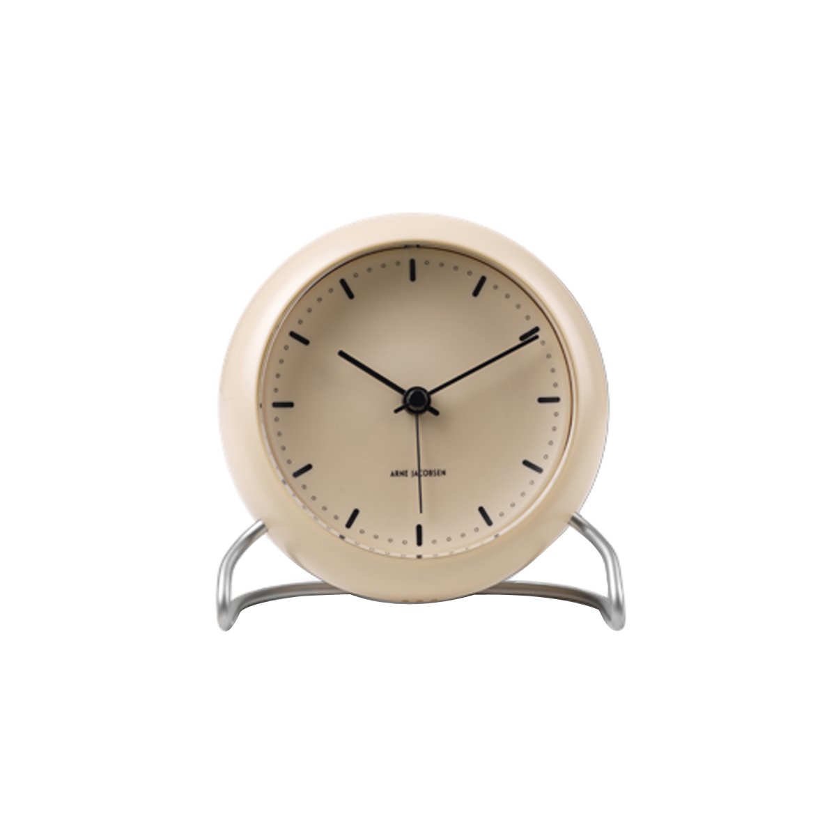 Arne Jacobsen - City Hall Table Clock - Sand (43693)