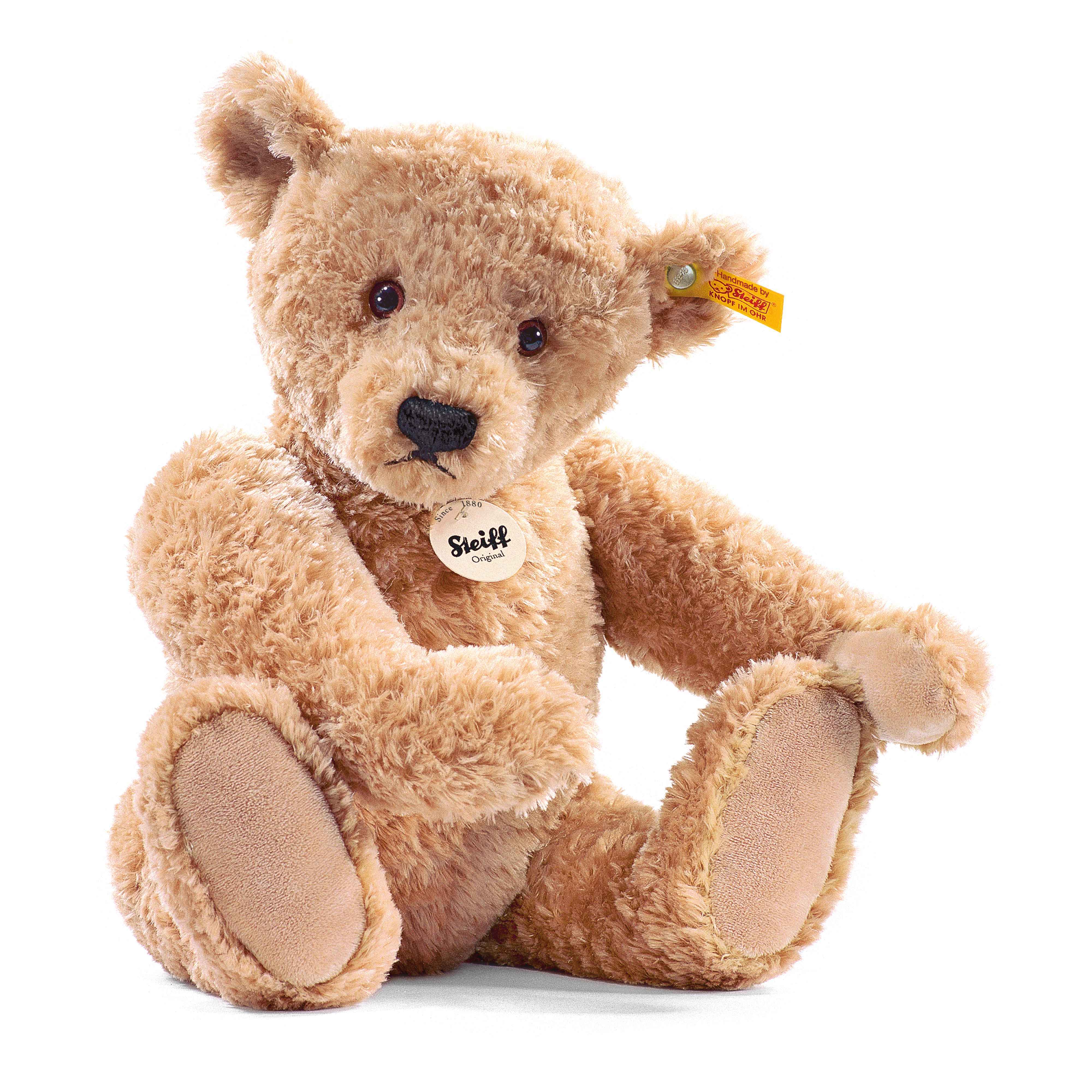 Steiff - Elmar Teddy bear, golden brown, 40 cm