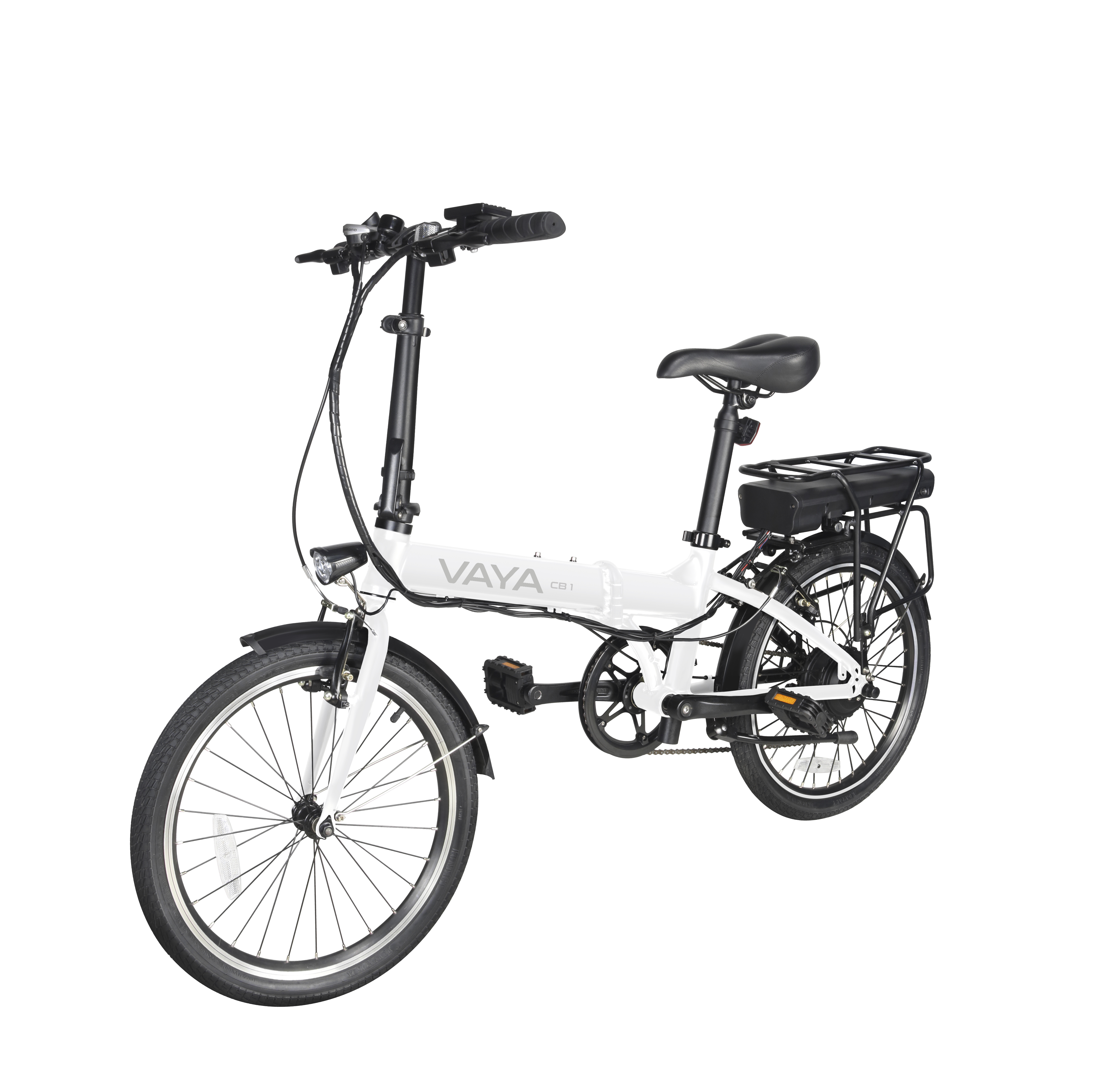 Vaya - CB-1 Electric City Bike - White (1641WH)