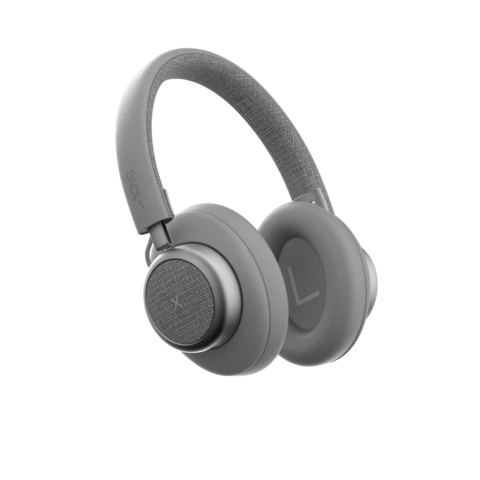 SACKit - TOUCHit Over-Ear Headphones - Silver