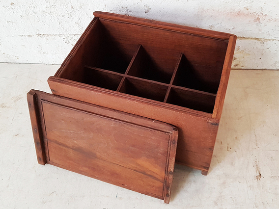 Wooden Trinket Box Brown Medium