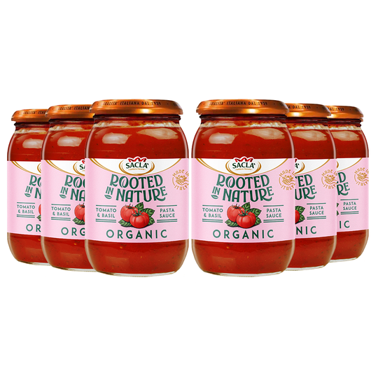 Rooted In Nature Organic Tomato & Basil Pasta Sauce Parcel