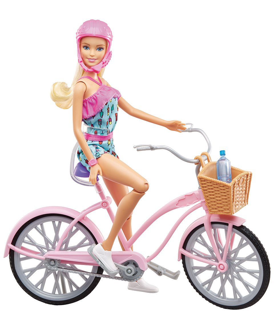 Barbie - Doll and Bike (FTV96)